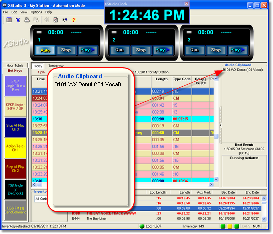 XStudio Audio Clipboard