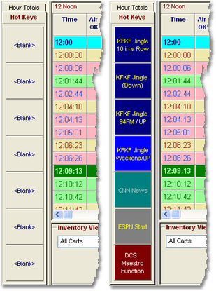 XStudio Hot Buttons - Before and After Configuration