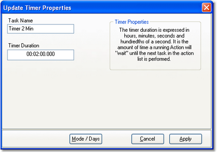 Example 2-minute Timer task