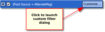 Launch Filter Builder Dialog