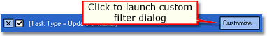 Launch filter builder dialog