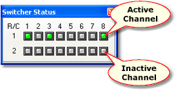 XStudio Recorder Switcher Status