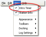 Intro Timer Enabled