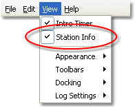 Station Info Display Enabled